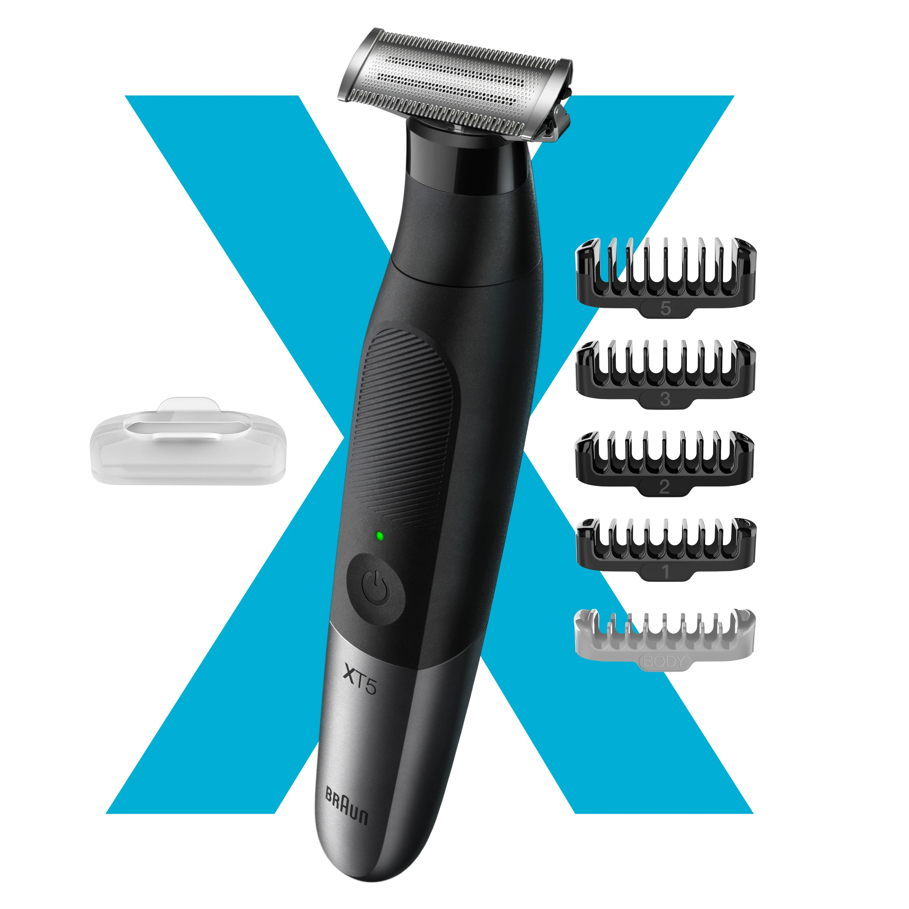 Braun veido ir kūno skustuvas XT5100