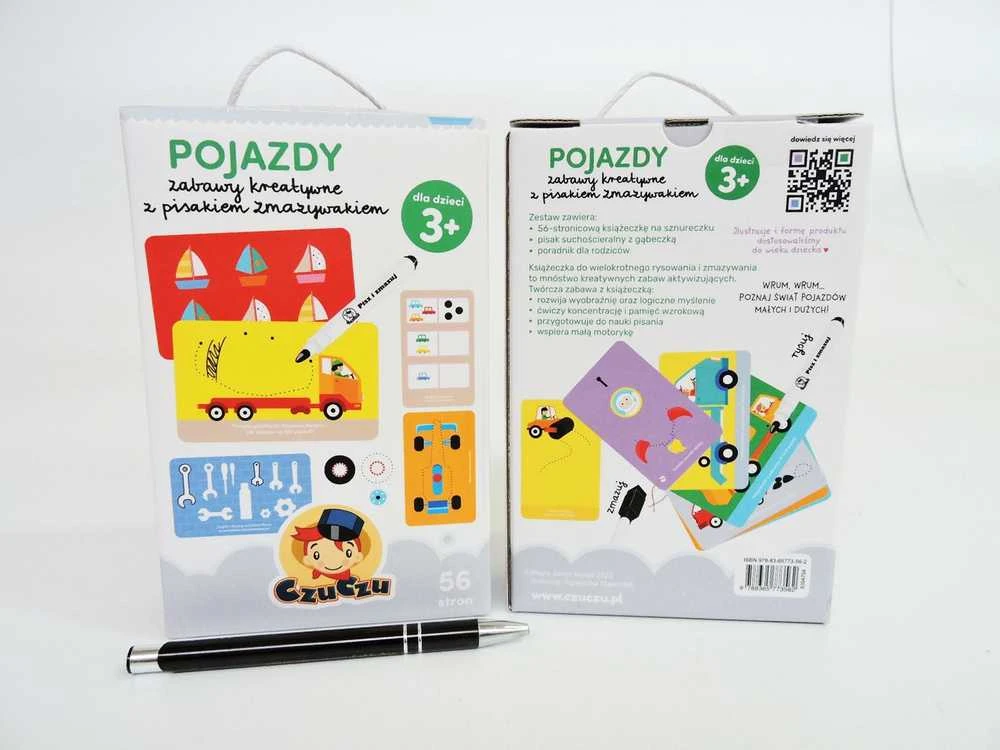 Czuczu transporto priemonių kūrybiniai žaidimai su „Marker Pen
