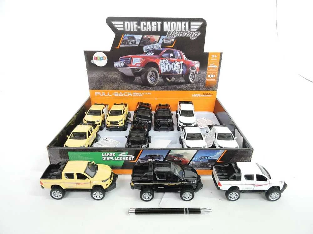 Lean Toys Visureigis automobilis Die-Cast Model, įvairių spalvų