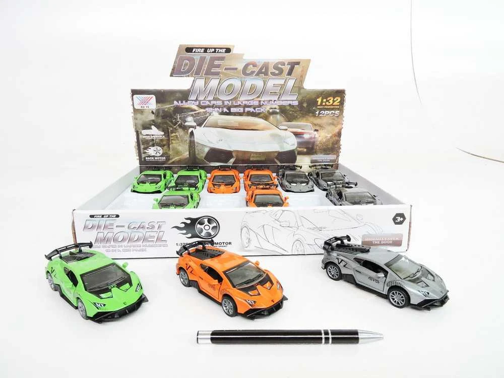 Hipo sportinis automobilis 12cm 3 varomų ratų HX181 46540