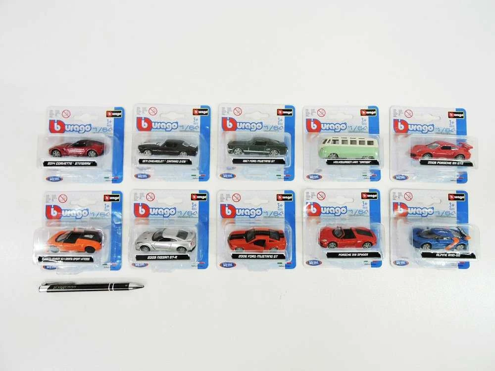 Bburago 1:64 automobilis, asort.