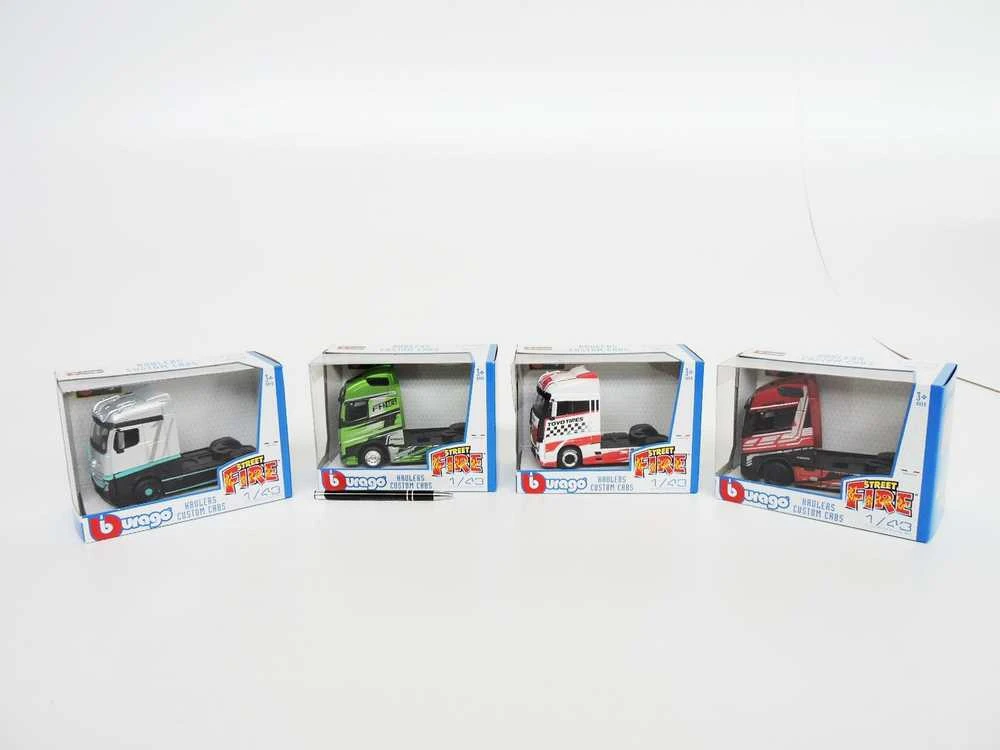 BBURAGO 1:43 vilkikas Custom Cabs, asort., 18-32200