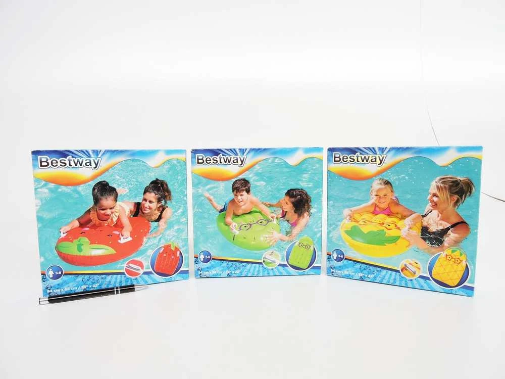 BESTWAY pripučiamas plaustas Surf Buddy 84cm x 56cm, assort., 42049