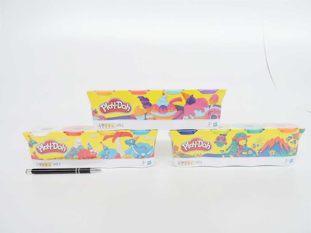 PLAY-DOH Plastilino rinkinys, 4 vnt.