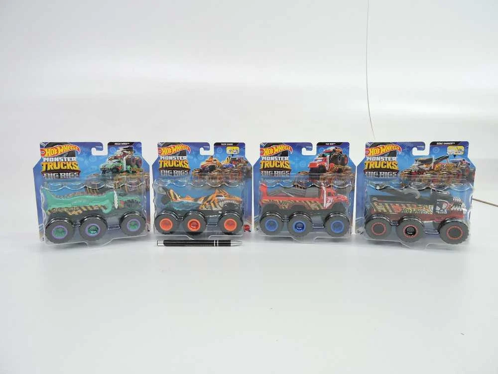 Mattel HOT WHEELS MONSTER TRUCKS 1:64 mastelio džipai (HWN86)