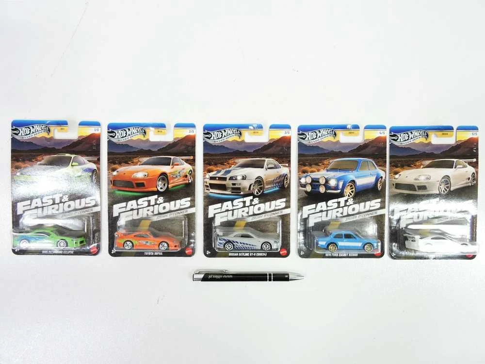 Mattel HOT WHEELS automodeliukai iš filmo Greiti ir įsiutę (HNR88)