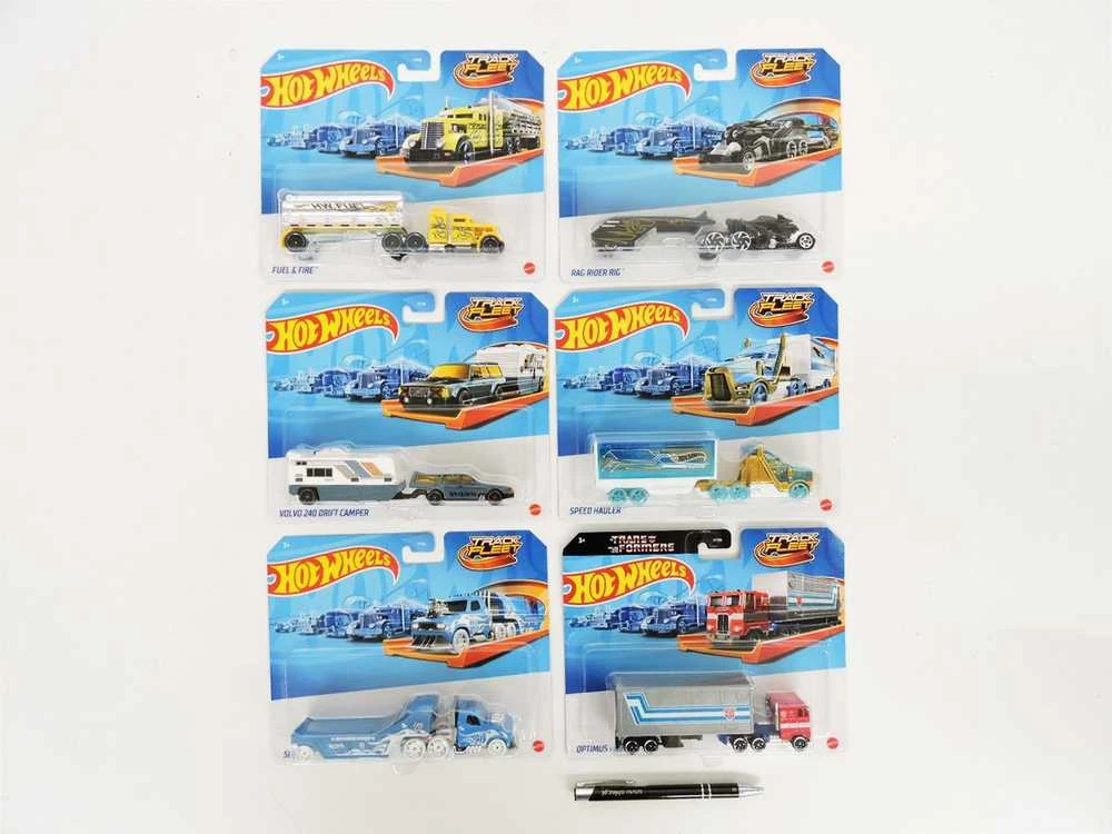 Mattel HOT WHEELS sunkvežimis su priekaba (HYT56)