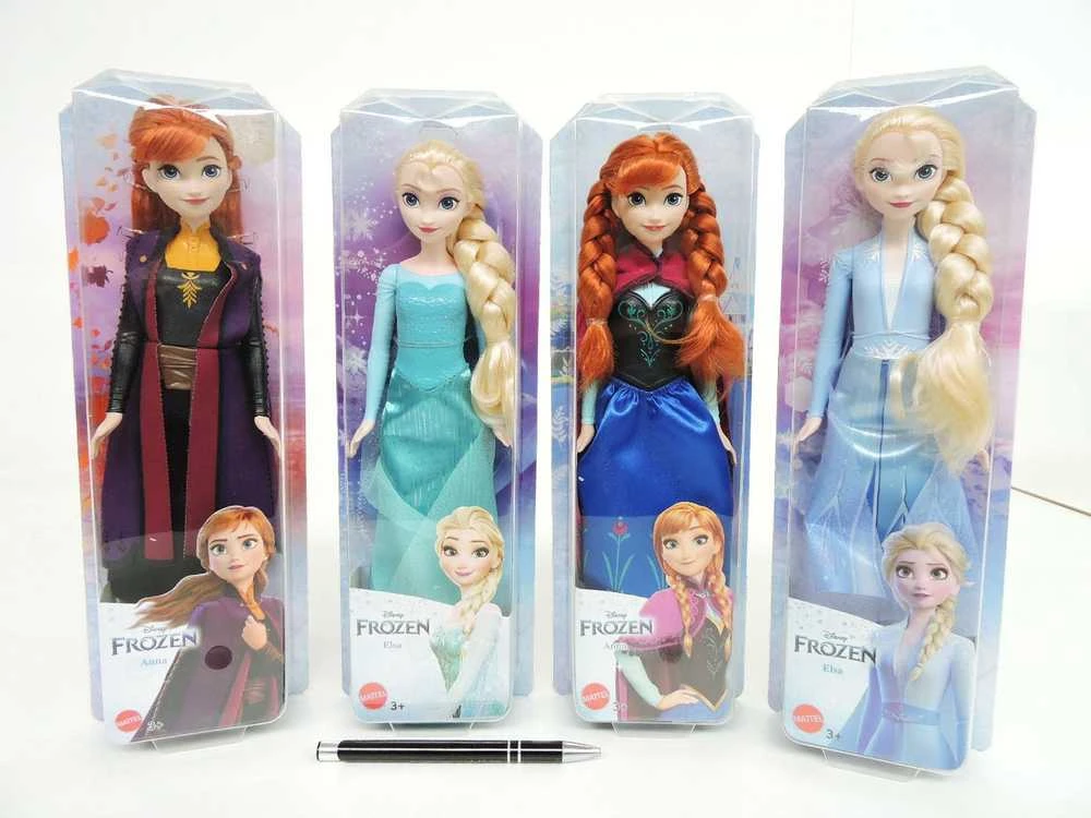Mattel DISNEY FROZEN lėlė Ana (1 filmo dalies įkvėpta išvaizda) (HLW49)
