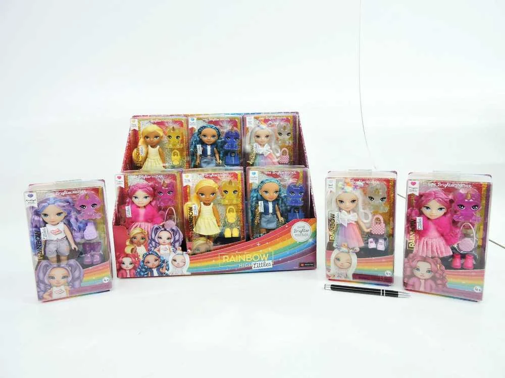 MGA Rainbow High Littles lėlė Sapphire mėlyna 531197-EUC