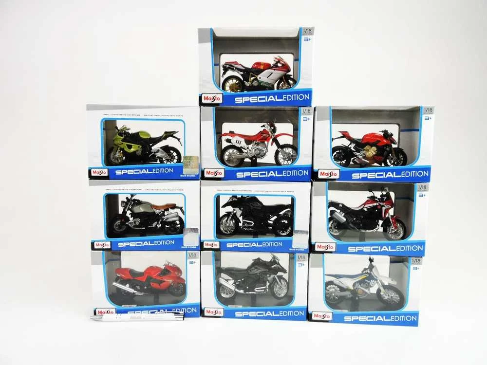 MAISTO DIE CAST motociklas 1:18 Special Edition, asort., 34007