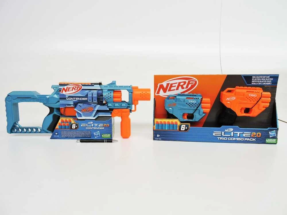 Hasbro *****NERF ELITE 2.0 Trio Combo Pack F6786 F6366