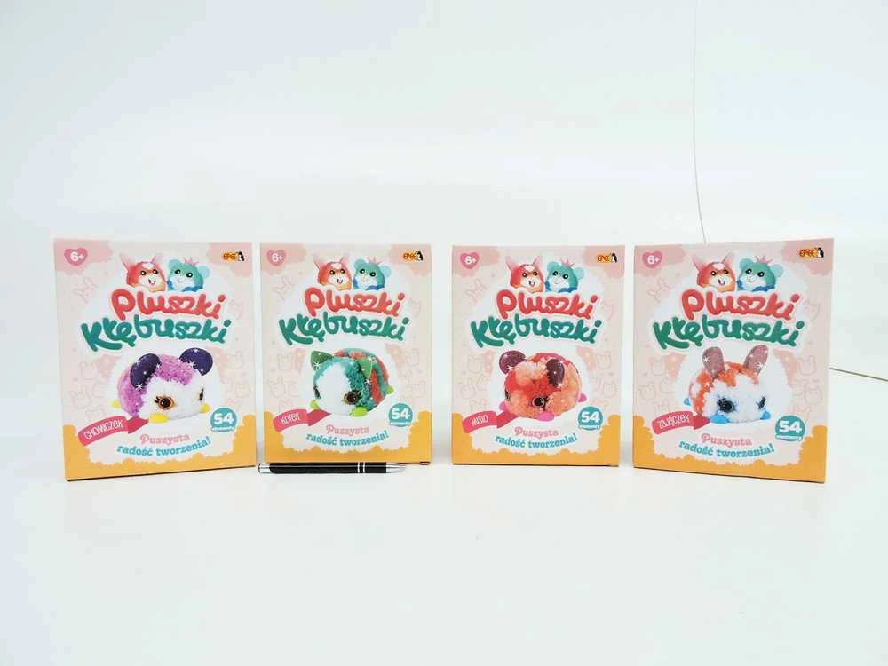 Epee Epee Rinkinys creative Pluszki-Kłębuszki 54 dalys Bunny