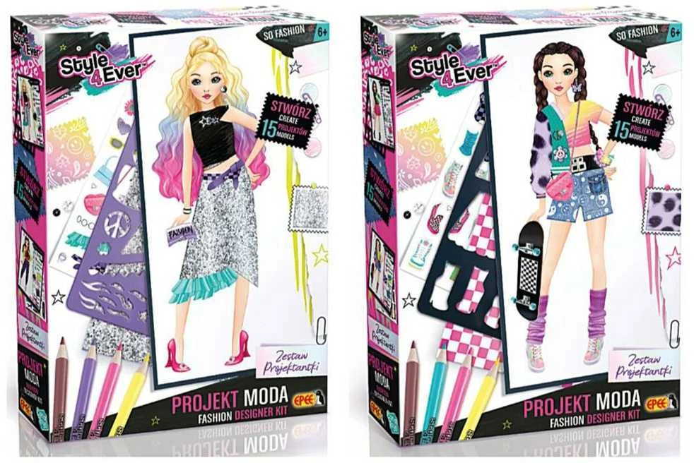 Zestaw Epee Projekt Fashion Styling Casual Rinkinys