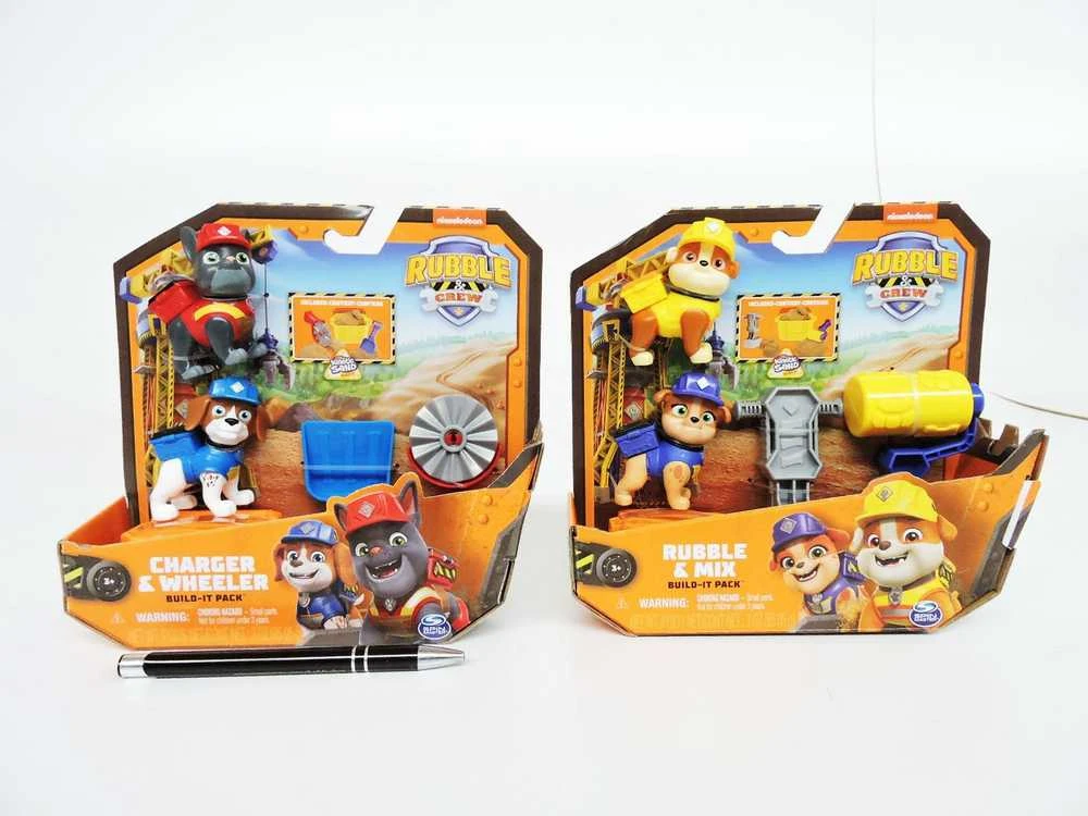 Nezatříděno Rubbleampcrew Žaislinė figūrėlė Paw Patrol Rubble & Crew 6066727