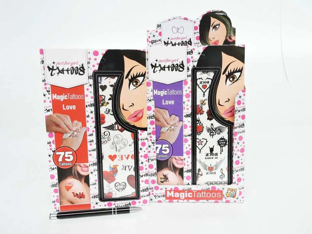 Pro Kids „Pro Eximp“ tatuiruočių lipdukai moterims Nr. 3 /36 07240