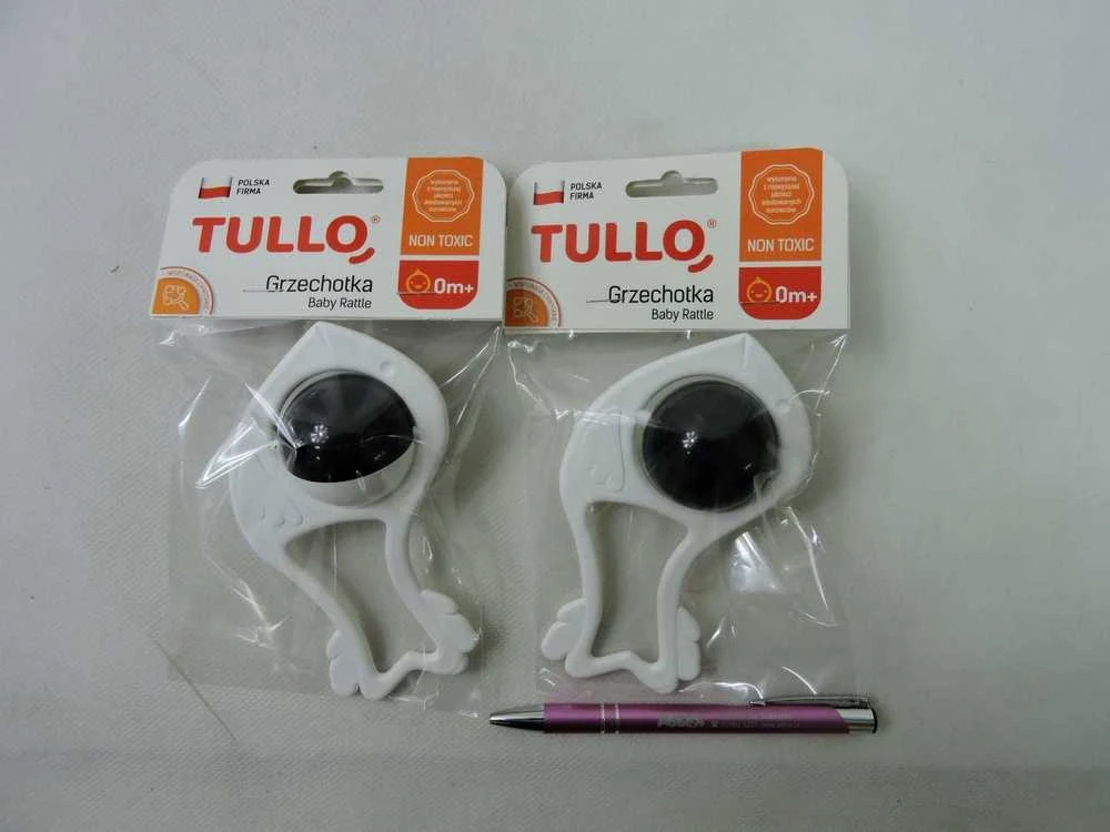 TULLO 161 juodos ir baltos žuvies barškutis