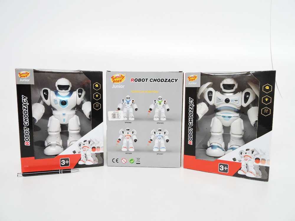 Smily Žaisti vaikščiojantį robotą