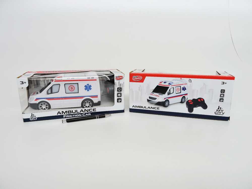 Mega Creative AUTO RATUNK R / C FF 28X13X11 MC MY CITY 24/48