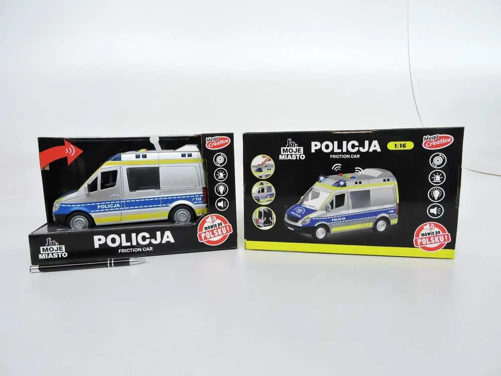 Auto Police Moje Miasto MEGA CREATIVE 520414