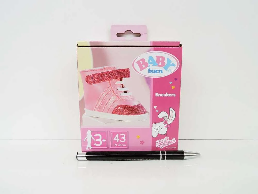 Zapf ZAPF Creation BABY born sportbačiai rožiniai 43cm, lėlių aksesuarai