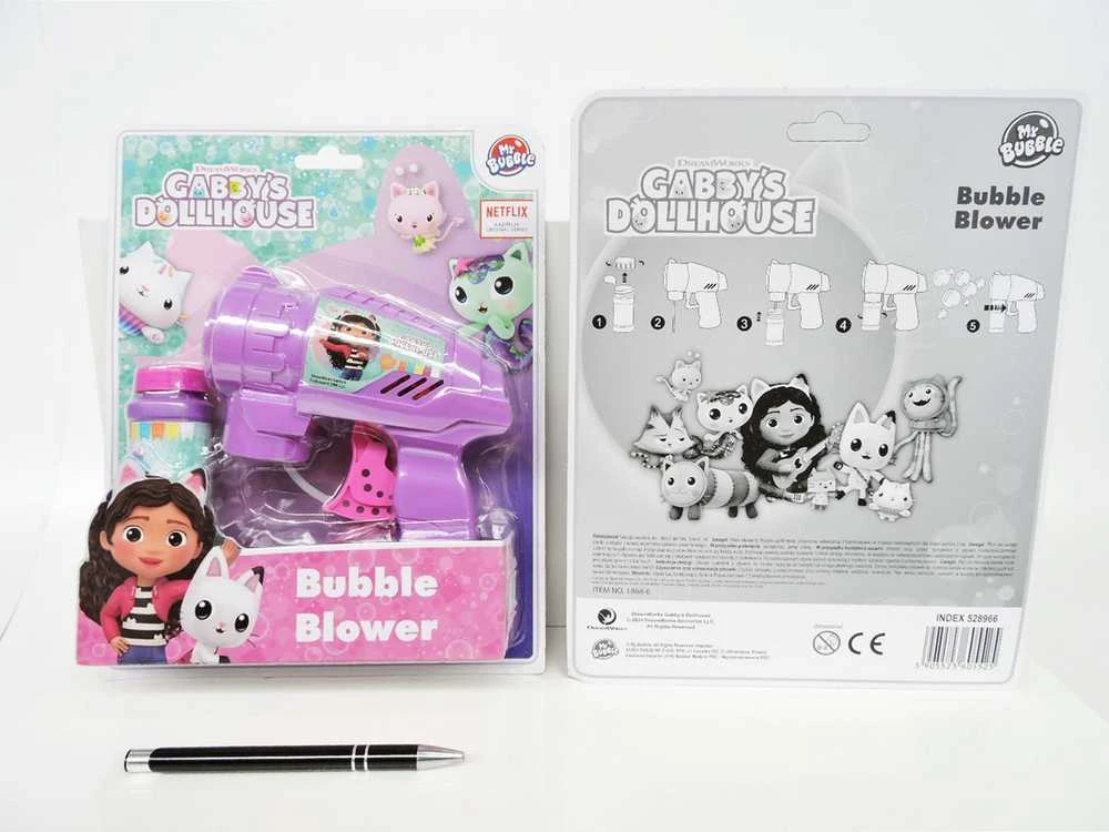 Mc Banki Mydlane Muilo burbuliukai 60ml Gabbys MEGA CREATIVE pistoletas 528966