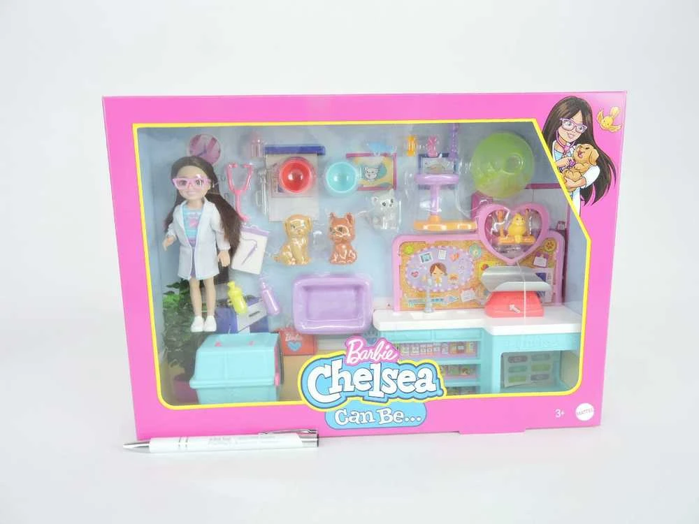 Barbie Chelsea Can Be Pet Vet Set HGT12 Mattel