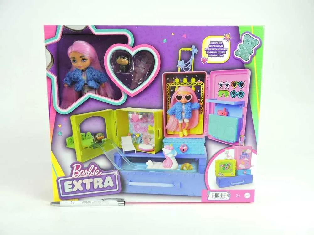 Papildoma lėlė Barbie Mattel – maža lėlė + augintiniai (HDY91)