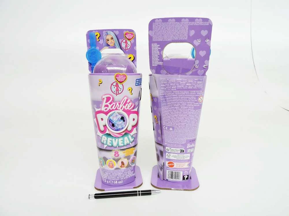 Mattel BARBIE POP REVEAL taro milk siurprizų rinkinys, burbulinės arbatos serija (HTJ19)
