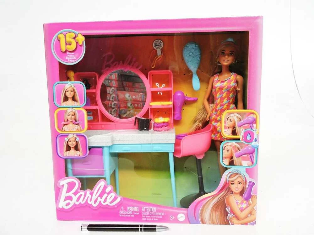 Barbie lėlė su žaidimų rinkiniu HKV00