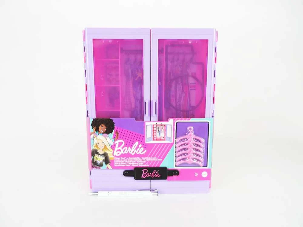 Mattel Barbės rūbų ir aksesuarų spinta