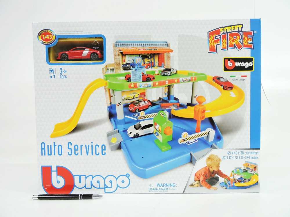 BBURAGO 1:43 rinkinys auto servisas Street Fire, 18-30039