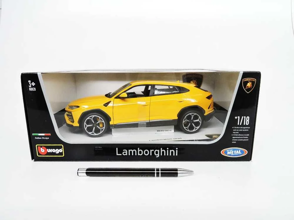 Bburago Lamborghini Urus Geltona 1:18 BBURAGO