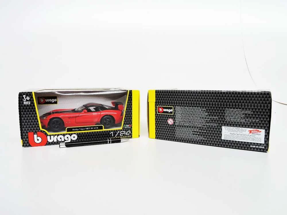 BBURAGO automodelis 1/24 Dodge Viper SRT 10 ACR, 18-22114
