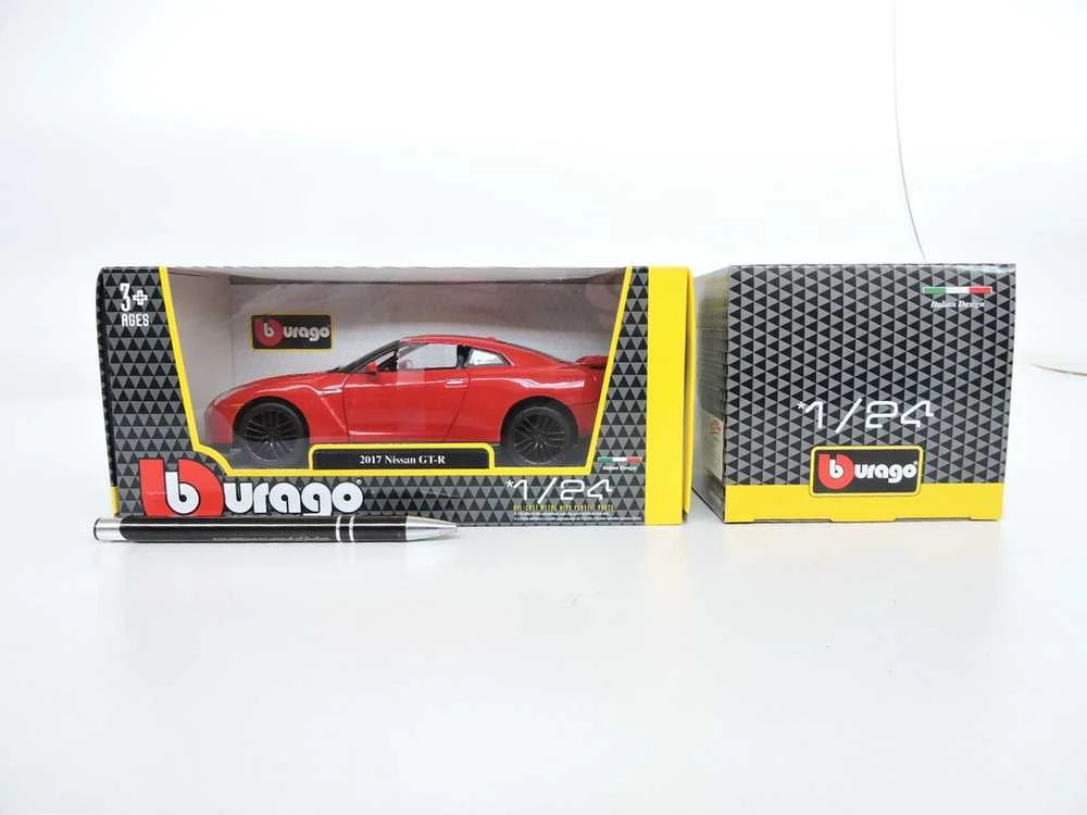 BBURAGO 1:24 automodelis Nissan GT-R, 18-21082 RD