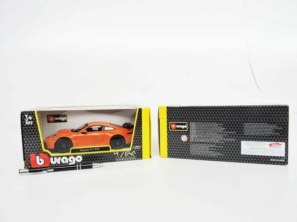 Bburago BBU 1:24 Porsche 911 GT3 oranžinis 21104OG 15290
