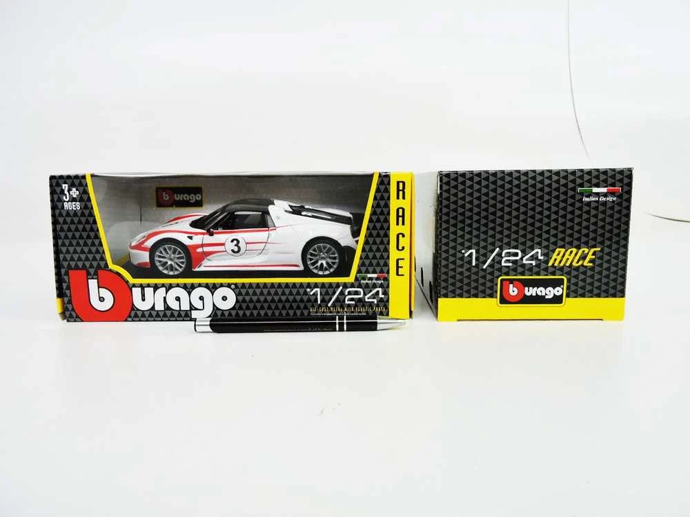 Bburago Bburago 1: 24 Porsche 918 Spyder Weissach - 15628009