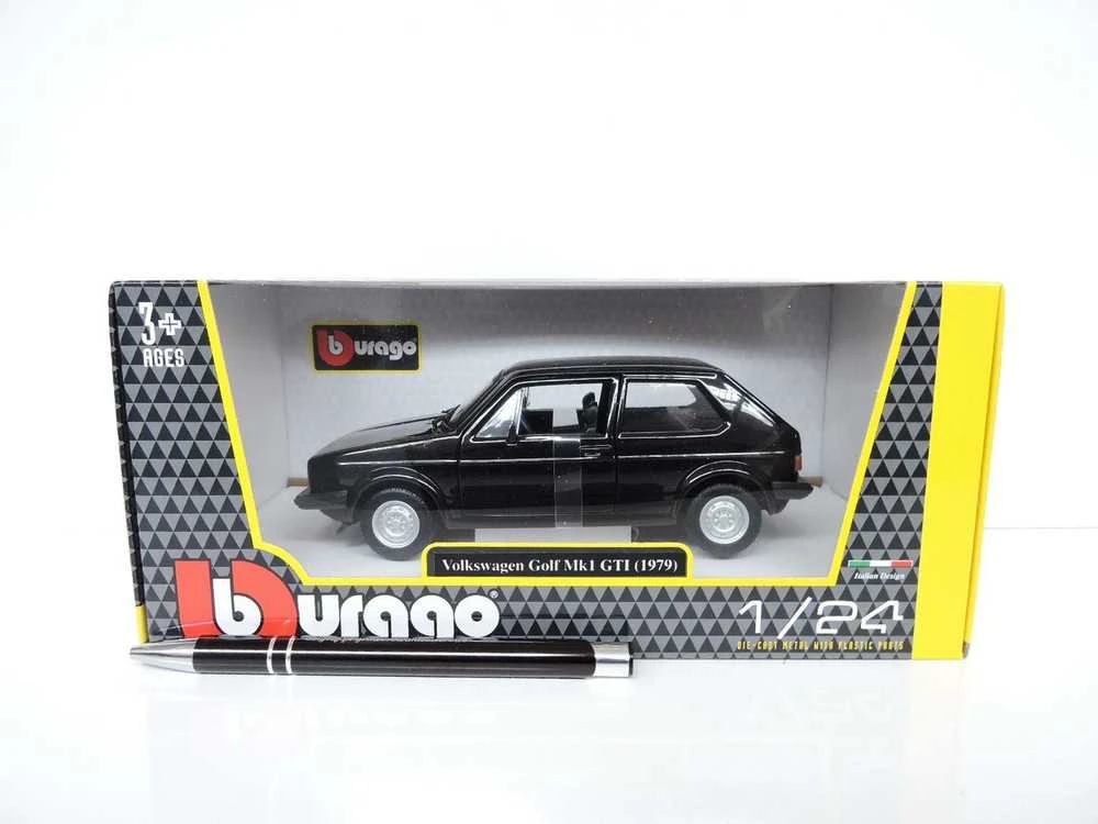 BBURAGO 1:24 automodelis Volkswagen Golf Mk1 GTI, 18-21089 BK