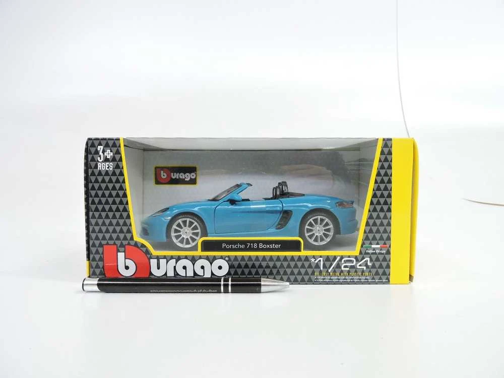 Bburago Porsche 718 Boxter Mėlyna 1:24 BBURAGO
