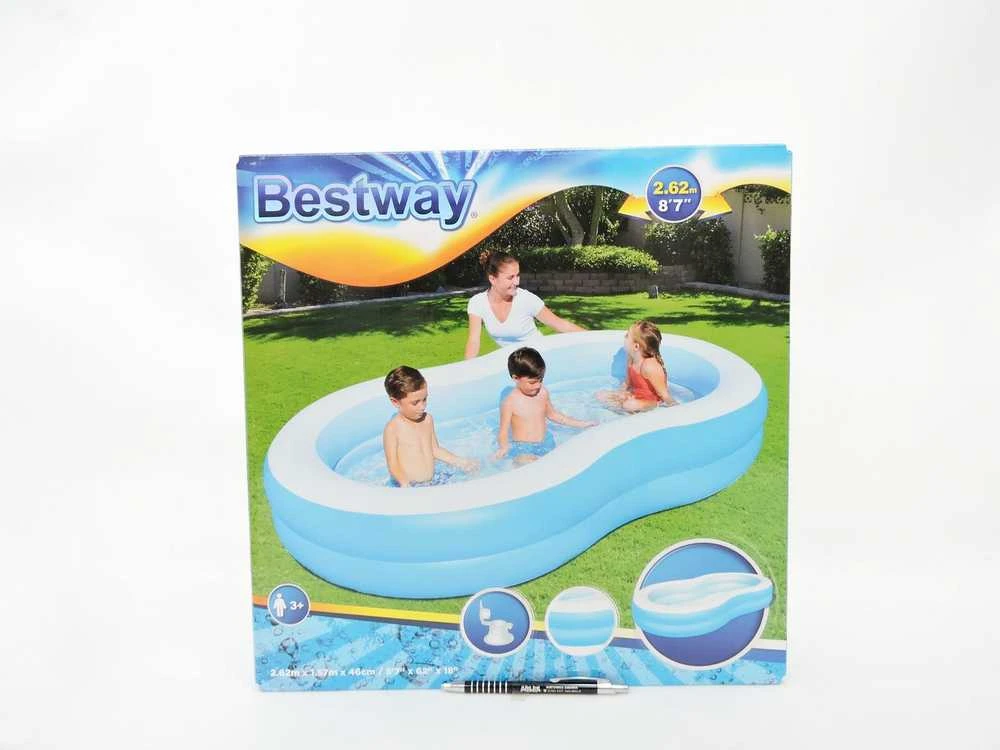 BESTWAY baseinas šeimai Lagūna 262cm x 157cm x 46cm,54117B