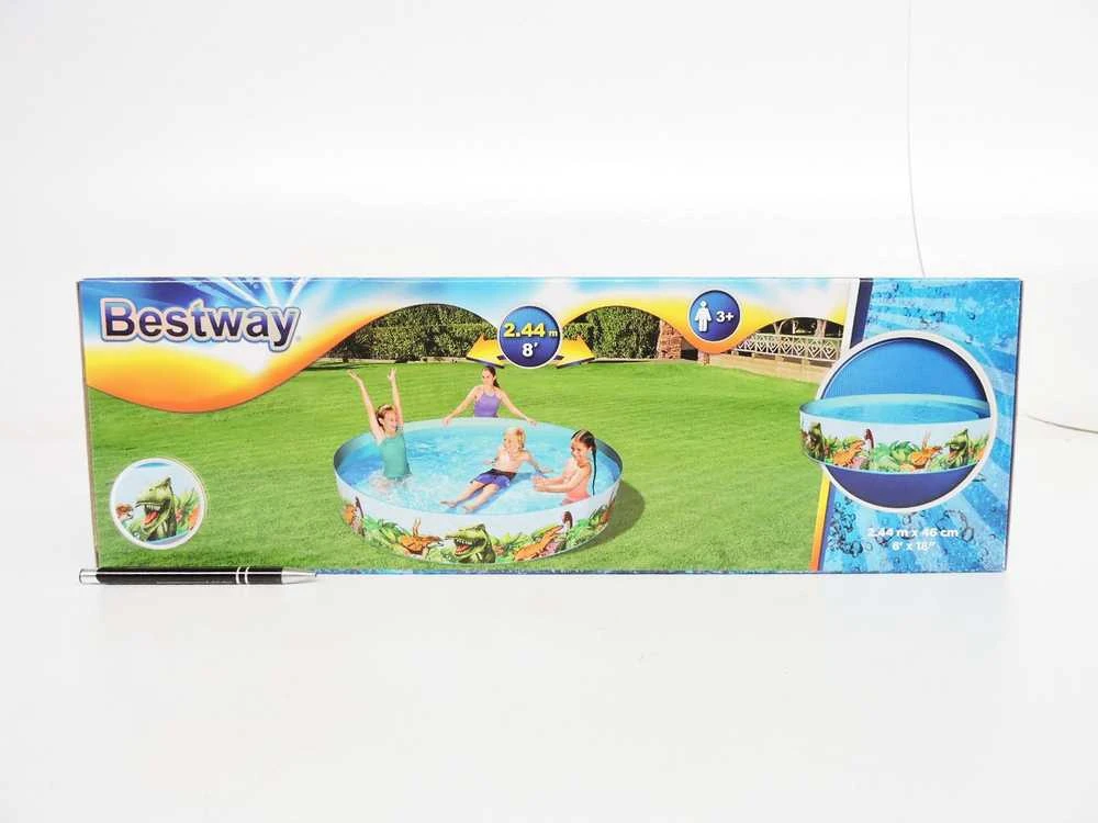 BESTWAY baseinas Dinosaur Fill'N Fun 2,44mx A46cm, 55001