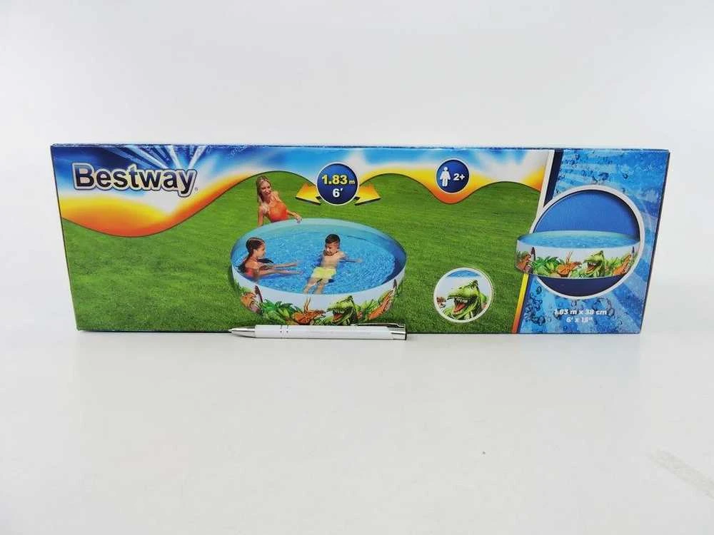 BESTWAY baseinas Dinosaur Fill'N Fun 1.83m x H38cm, 55022