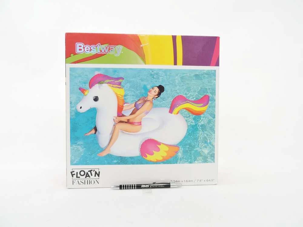 BESTWAY didelis pripučiamas vienaragis 2.24m x 1.64m, 41113
