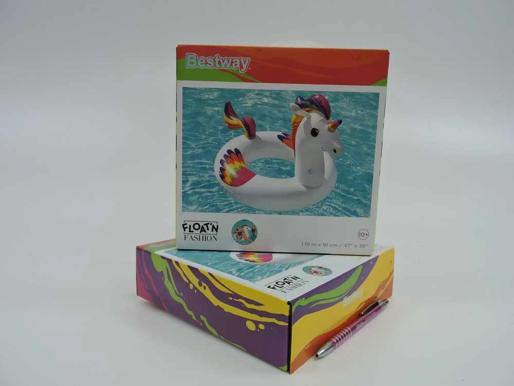 BESTWAY plaukimo ratas Fantasy Unicorn 119cm x 91cm., 36159