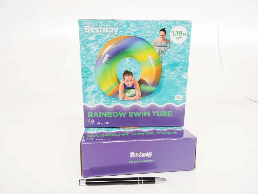 Plaukimo ratas Bestway Rainbow, Ø 119 cm