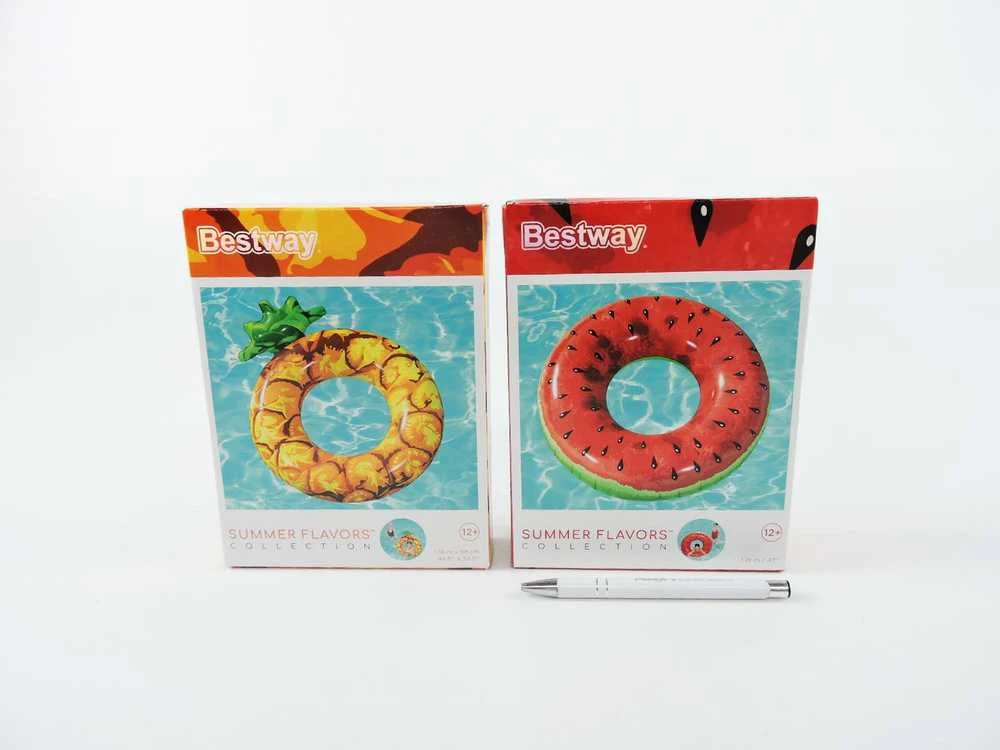 BESTWAY plaukimo ratas Vasaros vaisiai, skersmuo 1,16-1,19m., assort., 36121
