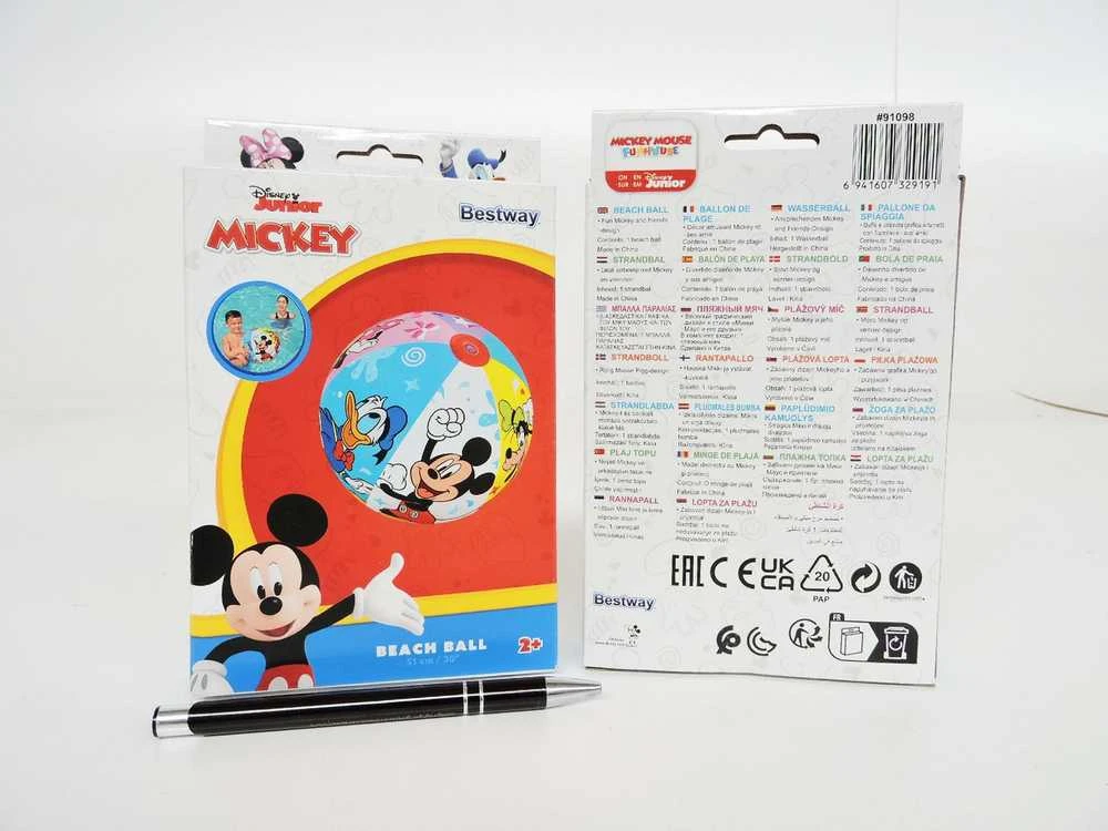 „Bestway Beach Ball Disney 51 cm peliukas Mikis