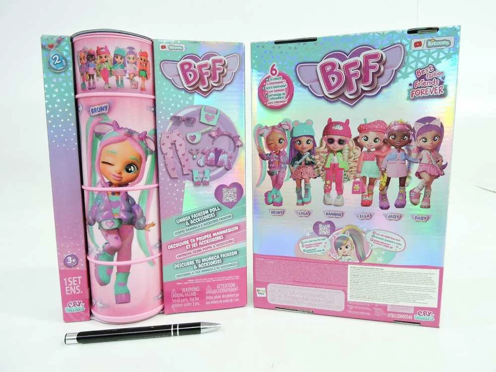 Lėlė su priedais Tm Toys Cry Babies BFF Bruny
