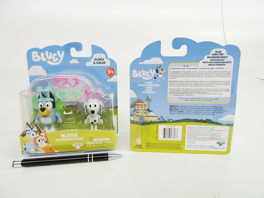 TM Toys TMT BLUey pav. Alien Bluey Chloe 2pack BLU17617