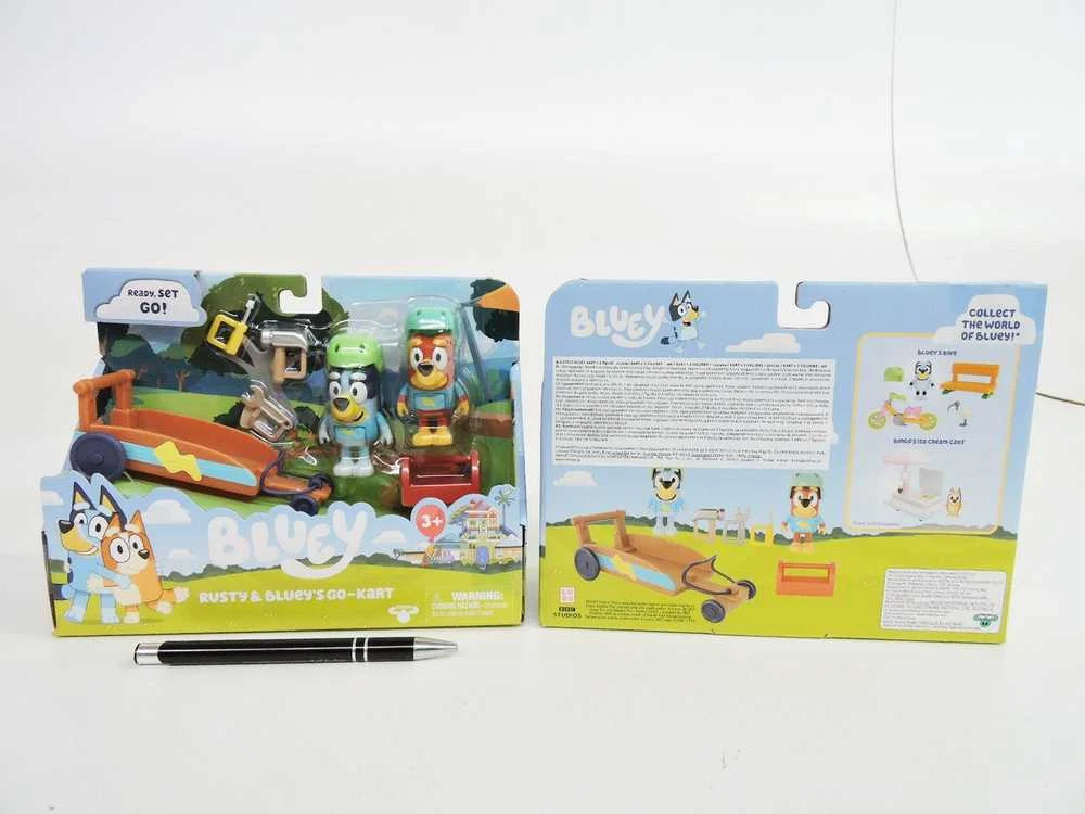 TM Toys Figūrėlė Bluey School Billy Cart Set