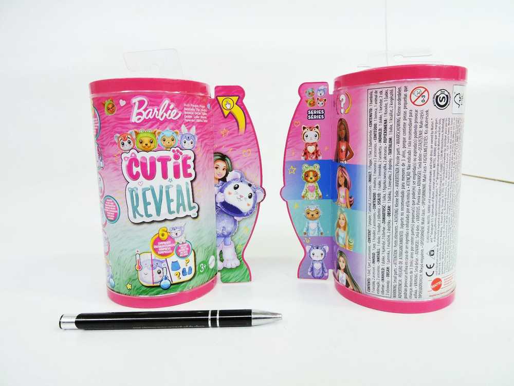 Mattel Čelsės „Cutie Reveal“ rinkinys, minkštutėlių kostiumų serija - triušelis + koala